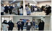 بازدید معاون بهداشتی و مسئول امور عمومی از مراکز خدمات جامع سلامت شهرستان پاکدشت 